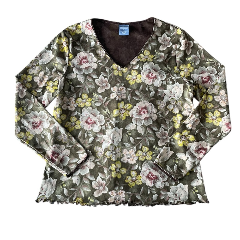 Westbound Y2K mesh top Phoebe Buffay style